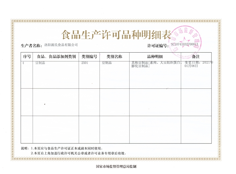 来利国际app食物生产允许证及细节列表_来利国际app