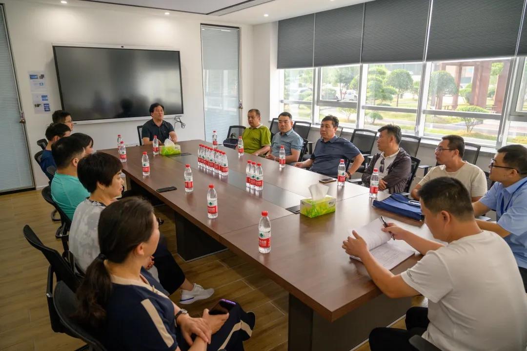 宜阳县市场监视治理局孙治平副局长一行莅临来利国际app食物开展“食物生产日常监视检查”现场教学活动_来利国际app